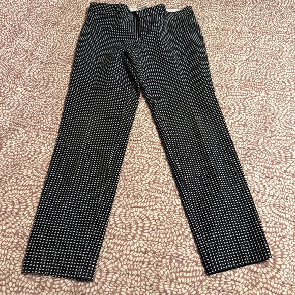 Banana Republic Pants - Banana Republic Black and White Patterned Pants